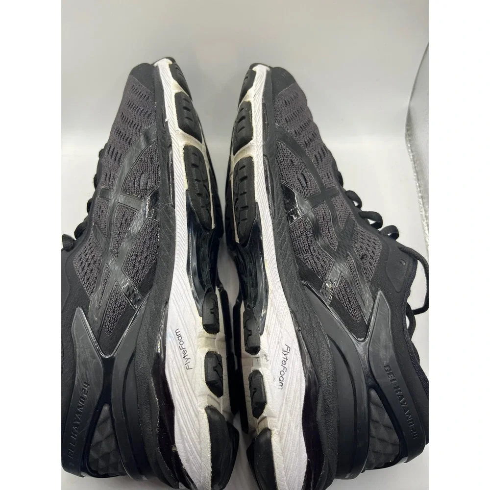 ASICS Gel‎ Kayano 25 Men's Running Shoes Black Grey Athletic Sneakers Sz 7.5